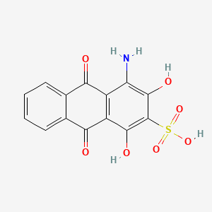 molecular formula C14H9NO7S B1211362 Nuclear Fast Red CAS No. 6409-77-4