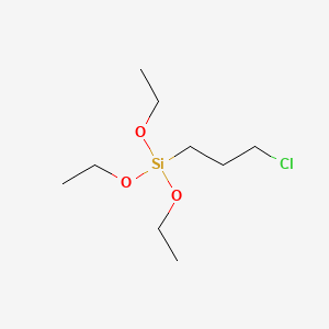 molecular formula C9H21ClO3Si B1211364 (3-Chloropropyl)triethoxysilane CAS No. 5089-70-3
