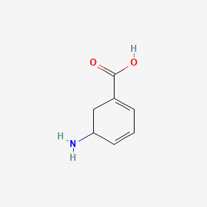 molecular formula C7H9NO2 B1211371 Gabaculine CAS No. 59556-18-2