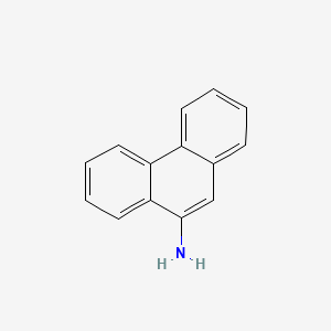 molecular formula C14H11N B1211374 9-氨基菲 CAS No. 947-73-9