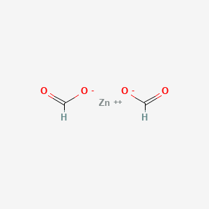 molecular formula C2H2O4Zn B1211376 ZINC formate CAS No. 557-41-5