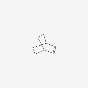 molecular formula C8H12 B1211378 Bicyclo[2.2.2]oct-2-ene CAS No. 931-64-6