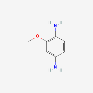 molecular formula C7H10N2O B1211383 2-methoxybenzene-1,4-diamine CAS No. 5307-02-8