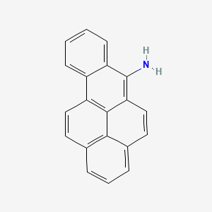 molecular formula C20H13N B1211386 6-Aminobenzo(a)pyrene CAS No. 7428-83-3