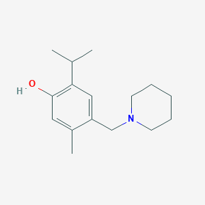 2-Isopropyl-5-methyl-4-(1-piperidinylmethyl)phenol