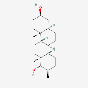 17-Methyl-D-homoandrostane-3,17-diol