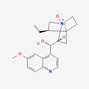 (S)-[(2R,5R)-5-ethenyl-1-oxido-1-azoniabicyclo[2.2.2]octan-2-yl]-(6-methoxyquinolin-4-yl)methanol