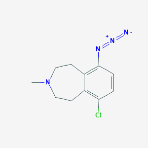 6-Azido-9-chloro-3-methyl-2,3,4,5-tetrahydro-1h-3-benzazepine