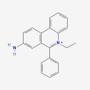 8-Amino-5-ethyl-6-phenylphenanthridinium