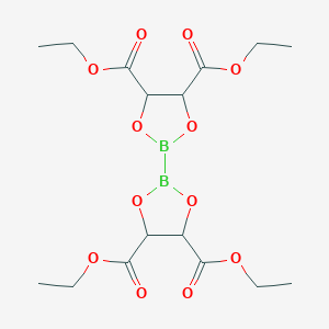 molecular formula C16H24B2O12 B12114460 Bis(diethyl-D-tartrateglycolato)diboron 