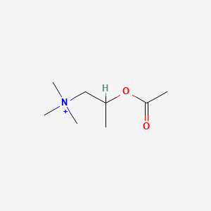 molecular formula C8H18NO2+ B1211447 Methacholine CAS No. 55-92-5