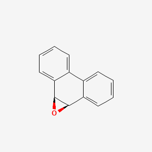 molecular formula C14H10O B1211453 (9R,10S)-9,10-epoxy-9,10-dihydrophenanthrene 