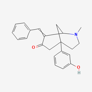 molecular formula C22H23NO2 B1211454 CB-64D 