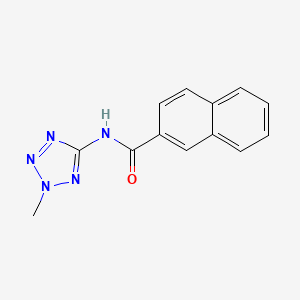 N-(2-methyl-5-tetrazolyl)-2-naphthalenecarboxamide