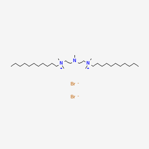 molecular formula C31H69Br2N3 B1211480 Dmupdab CAS No. 95683-16-2