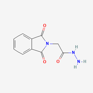 molecular formula C10H9N3O3 B12114922 2-(1,3-Dioxoisoindolin-2-yl)acetohydrazide 