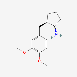 molecular formula C14H21NO2 B1211499 Dmobcpa CAS No. 80900-76-1