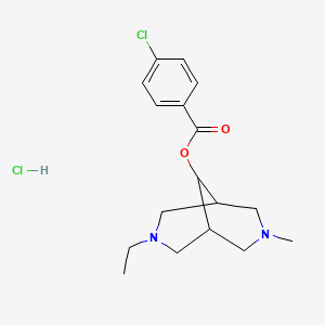 molecular formula C17H24Cl2N2O2 B1211505 Yutac 