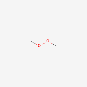 molecular formula C2H6O2 B1211507 Dimethyl peroxide CAS No. 690-02-8