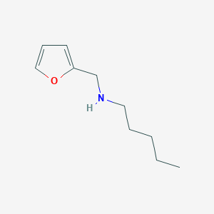 molecular formula C10H17NO B12115104 (Furan-2-ylmethyl)(pentyl)amine 
