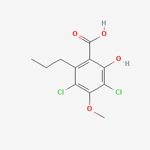 molecular formula C11H12Cl2O4 B1211512 Differanisole A CAS No. 94474-29-0