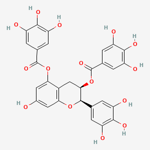 molecular formula C29H22O15 B1211531 Epigallocatechin 3,5-digallate CAS No. 37484-73-4