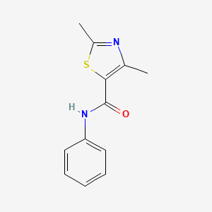 molecular formula C12H12N2OS B1211540 Metsulfovax CAS No. 21452-18-6
