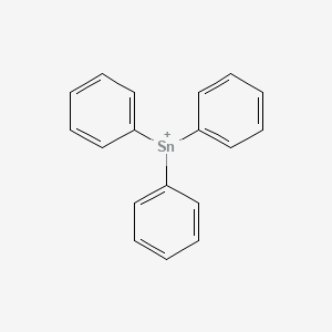 molecular formula C18H15Sn+ B1211542 Triphenylstannylium CAS No. 668-34-8