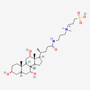 3-[3-(3alpha,7alpha,12alpha-Trihydroxy-24-oxo-5beta-cholan-24-ylamino)propyldimethylaminio]-1-propanesulfonic acid