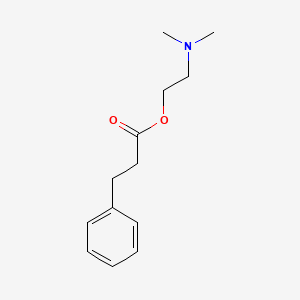 3-Phenylpropanoic acid 2-(dimethylamino)ethyl ester