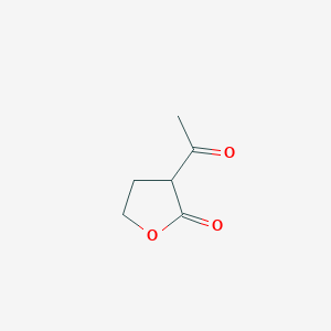 molecular formula C6H8O3 B121156 2-Acetylbutyrolactone CAS No. 517-23-7