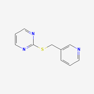 molecular formula C10H9N3S B1211563 Tasuldine CAS No. 88579-39-9