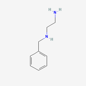 molecular formula C9H14N2 B1211566 N-Benzylethylenediamine CAS No. 4152-09-4