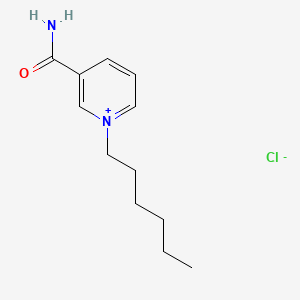 3-Carbamoyl-1-hexylpyridinium chloride