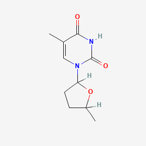 4-Hydroxy-5-methyl-1-(5-methyloxolan-2-yl)pyrimidin-2(1H)-one