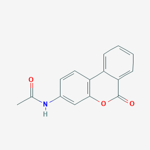 N-(6-Oxo-6H-dibenzo[b,d]pyran-3-yl)acetamide