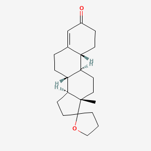 molecular formula C21H30O2 B1211594 Furanestrenone CAS No. 52-02-8