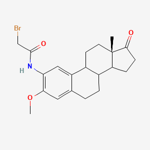 2-Bromoacetamidoestrone methyl ether