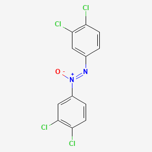 molecular formula C12H6Cl4N2O B1211628 3,3',4,4'-Tetrachloroazoxybenzene CAS No. 21232-47-3