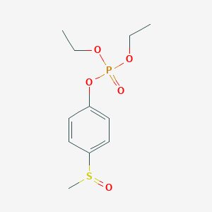 molecular formula C11H17O5PS B121163 Fensulfothion oxon CAS No. 6552-21-2