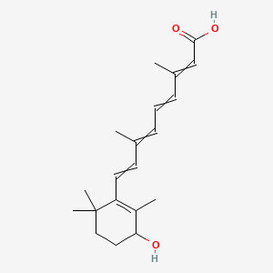 molecular formula C20H28O3 B1211647 4-Hydroxy-13-cis-retinoic acid 