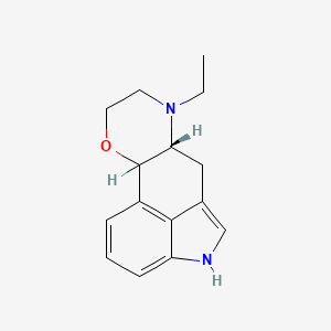 molecular formula C15H18N2O B1211667 6-Ethyl-9-oxaergoline CAS No. 81244-91-9