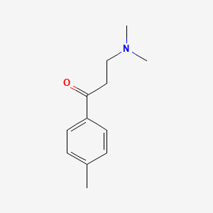 molecular formula C12H17NO B12116691 3-Dimethylamino-1-(4-methylphenyl)-1-propanone 