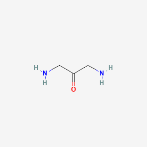 molecular formula C3H8N2O B12116711 1,3-Diaminopropan-2-one CAS No. 23645-02-5