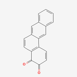 molecular formula C18H10O2 B1211673 Benz(a)anthracene-3,4-dione CAS No. 74877-25-1
