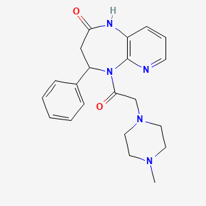 molecular formula C21H25N5O2 B1211679 4-Pompd CAS No. 90059-59-9