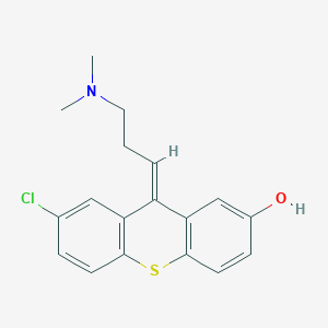 (9Z)-7-chloro-9-[3-(dimethylamino)propylidene]thioxanthen-2-ol
