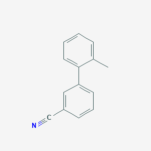 molecular formula C14H11N B12117110 2'-Methyl[1,1'-biphenyl]-3-carbonitrile 