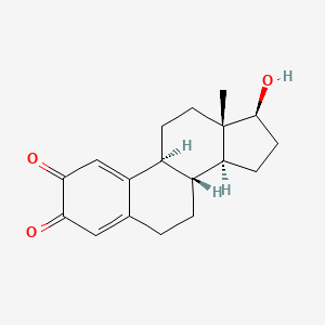 molecular formula C18H22O3 B1211733 Estradiol-2,3-quinone CAS No. 42261-16-5