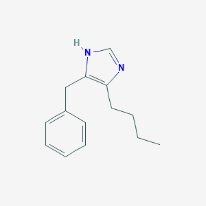 molecular formula C14H18N2 B121174 5-Benzyl-4-butylimidazole CAS No. 146953-87-9